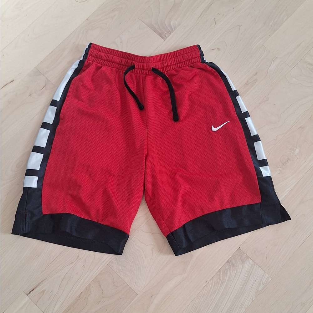 Men’s Red Nike Elite Shorts